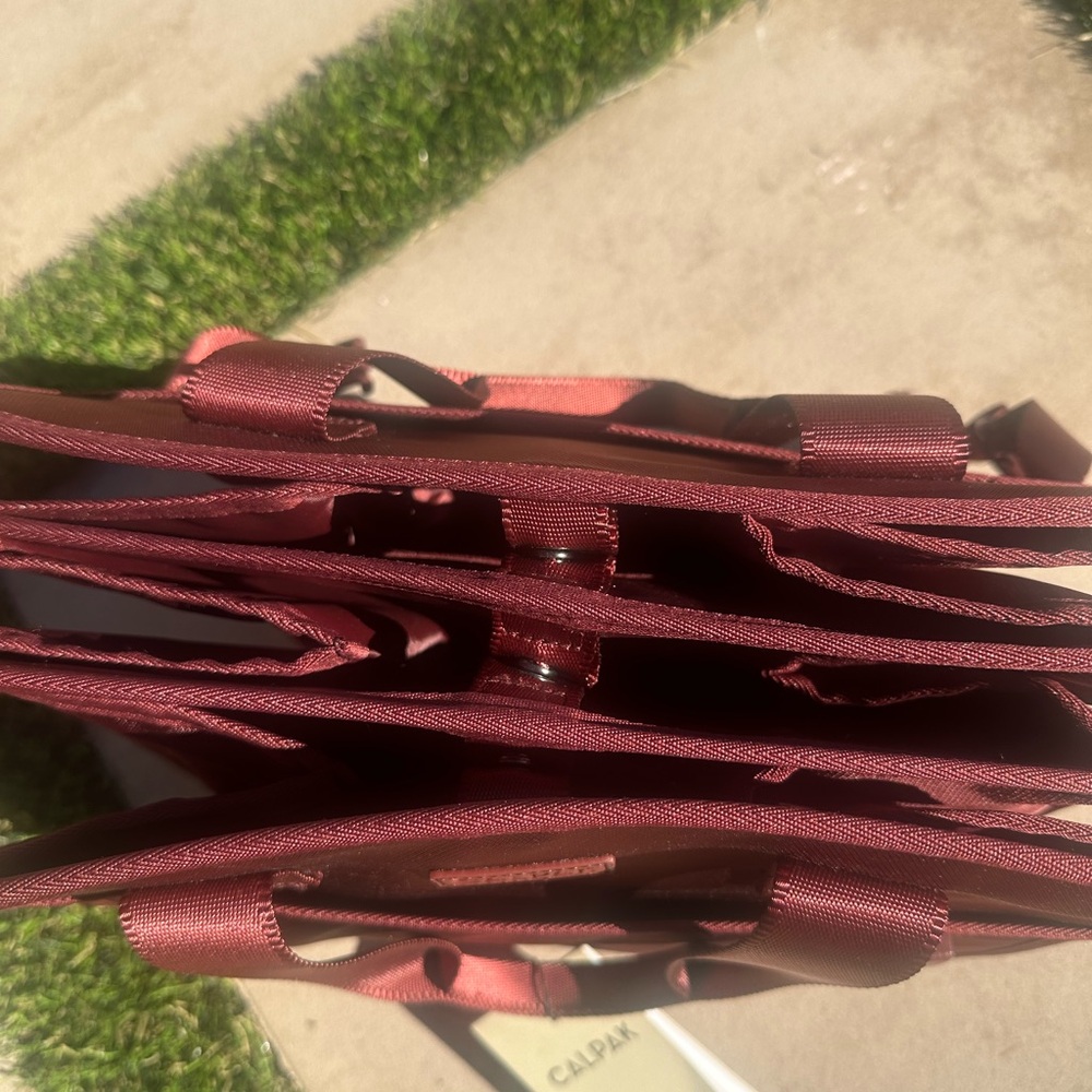 Calpak Maroon Car Organizer - Picture 2 of 6